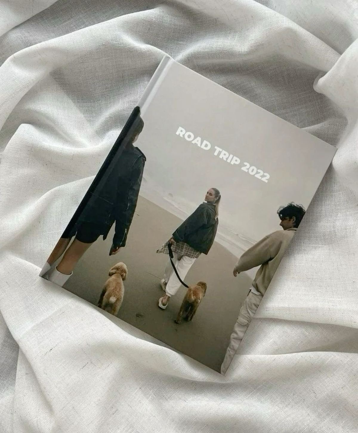 Road trip photo book cover